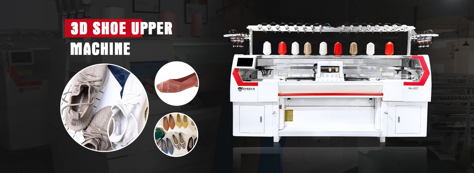 Cina Macchina per tomaie per scarpe 3D Fornitori